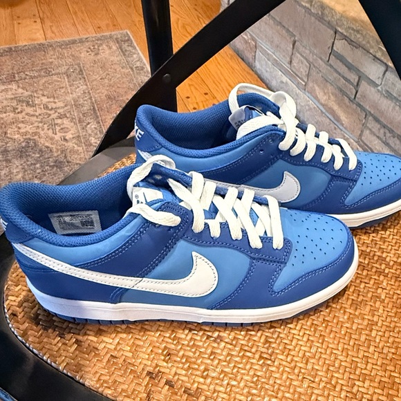 Nike Blue and White Athletic Shoes